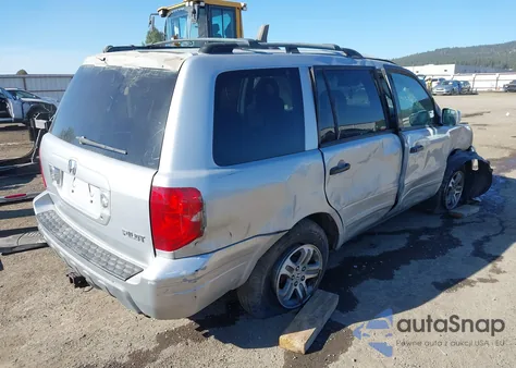 2003 Honda Pilot Ex-L из США, поврежденный, VIN 2HKYF18553H523366